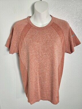bcg Short-Sleeve T-shirt in Heathered Orange, Size Medium